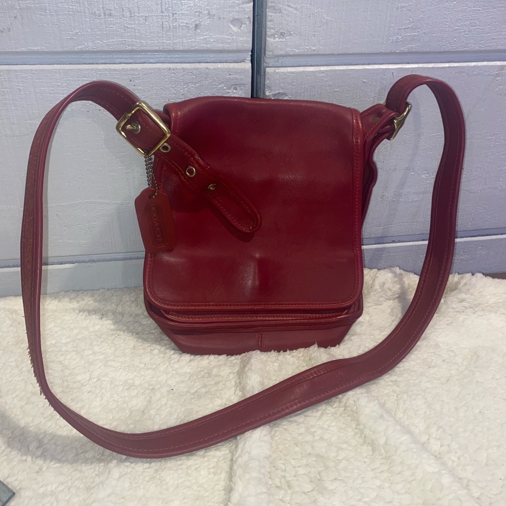 Vintage rare Coach legacy flap bag